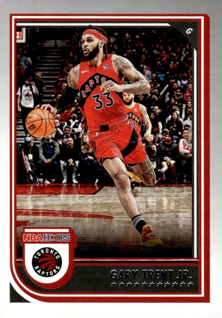 2022-23 NBA Hoops #39 Gary Trent Jr. (front)