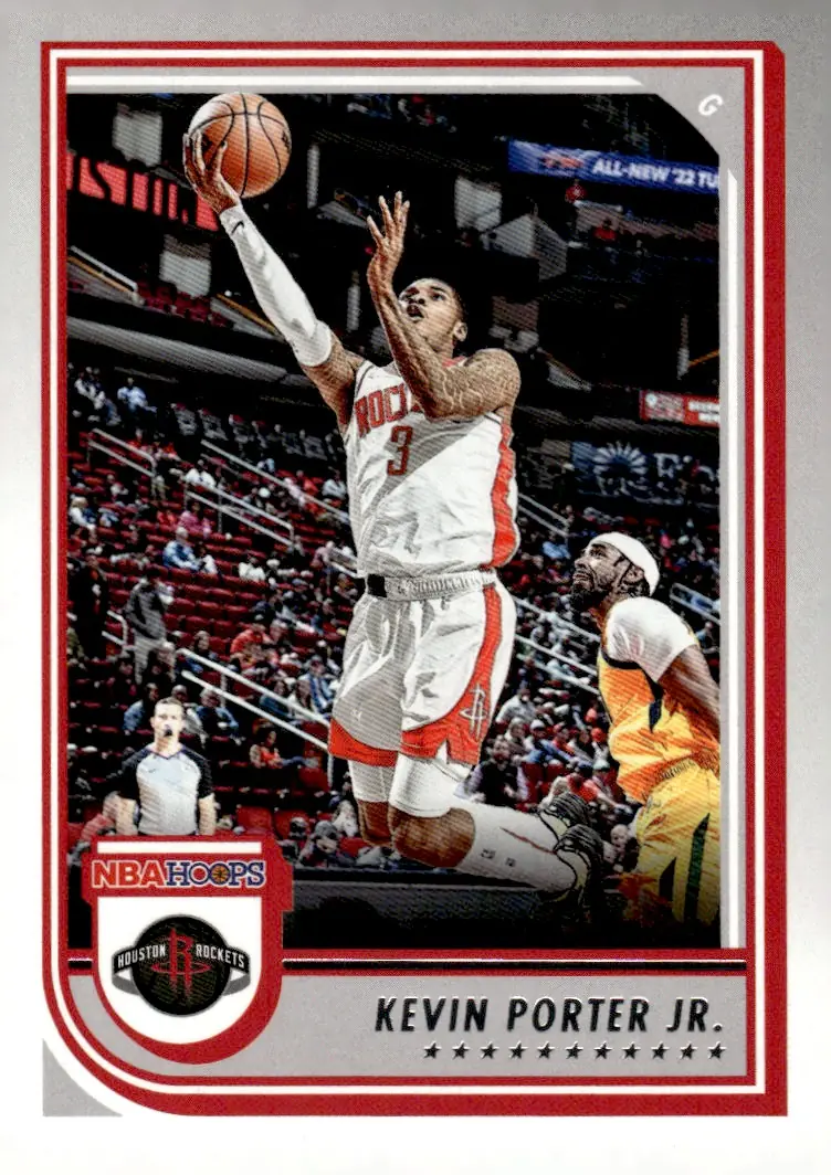 2022-23 NBA Hoops #127 Kevin Porter Jr. (front)