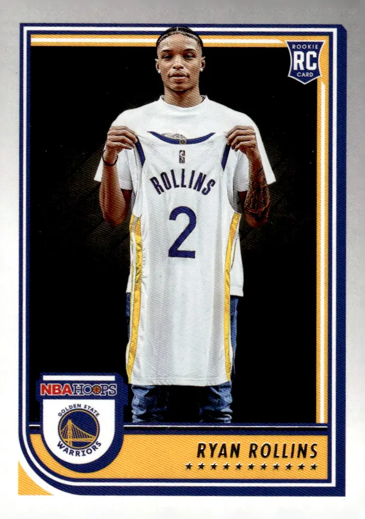 2022-23 NBA Hoops #277 Ryan Rollins (front)