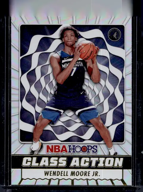2022-23 NBA Hoops #22 Wendell Moore Jr. – Holo