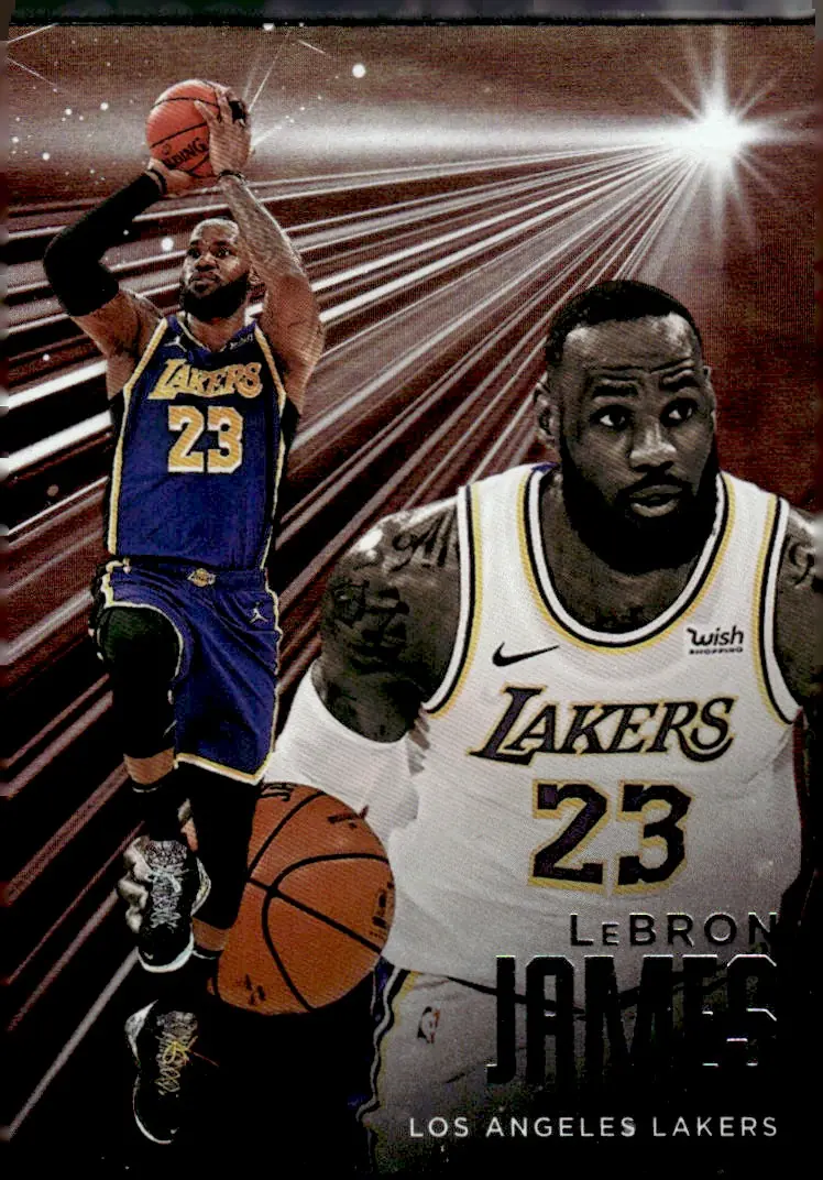 2020-21 Chronicles #227 LeBron James (front)