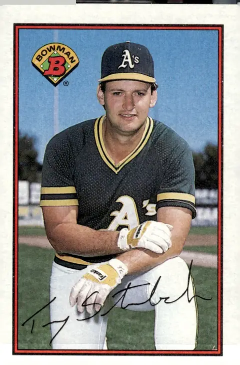 1989 Bowman #193 Terry Steinbach