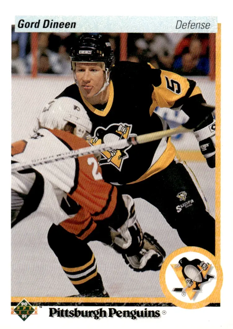 1990-91 Upper Deck #369 Gord Dineen (front)
