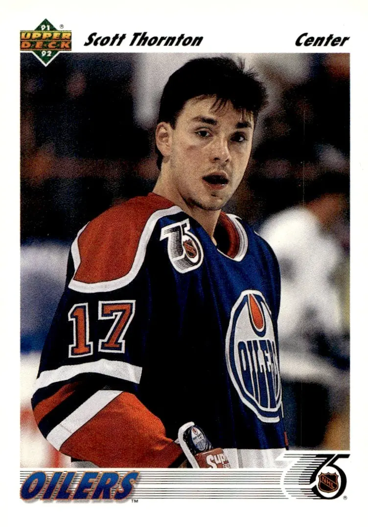 1991-92 Upper Deck #521 Scott Thornton (front)