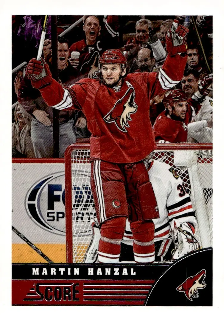 2013-14 Score #383 Martin Hanzal (front)