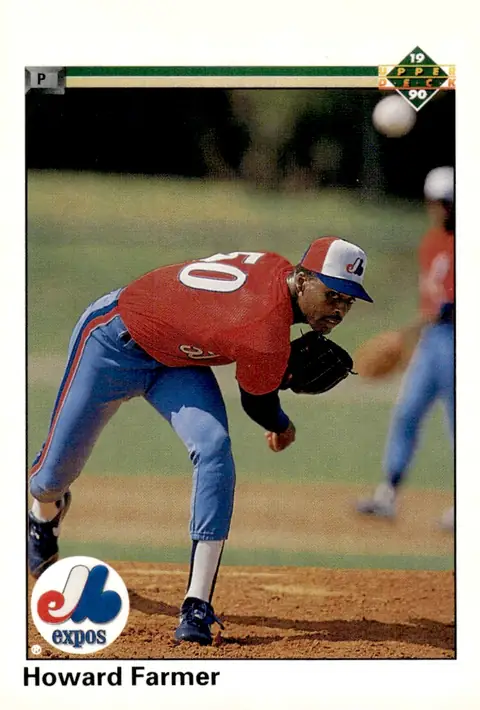 1990 Upper Deck #753 Howard Farmer