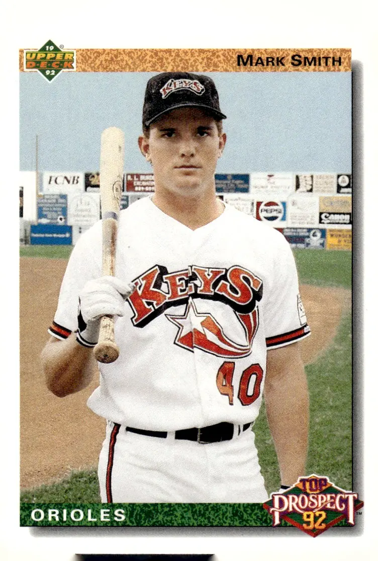 1992 Upper Deck #66 Mark Smith (front)