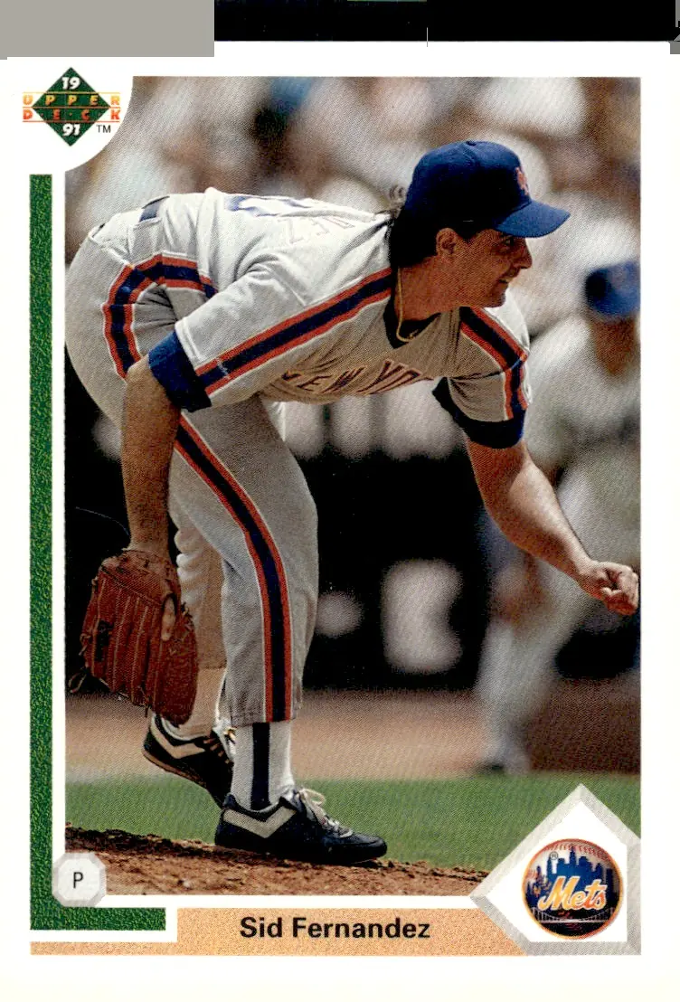 1991 Upper Deck #242 Sid Fernandez (front)