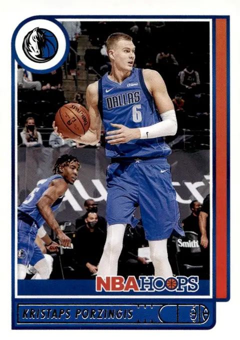2021-22 NBA Hoops #82 Kristaps Porzingis