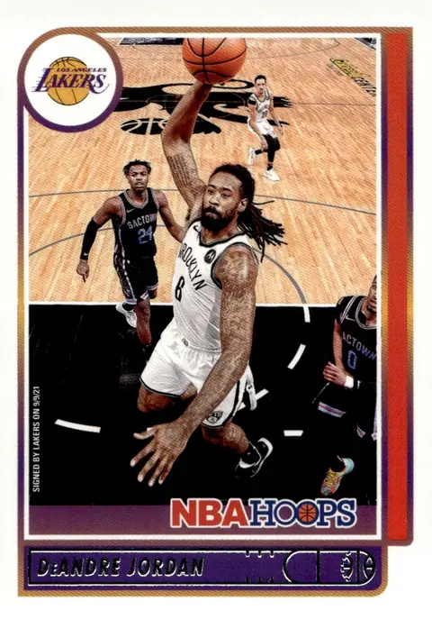 2021-22 NBA Hoops #107 DeAndre Jordan