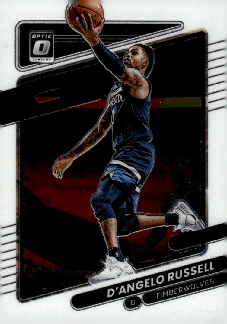 2021-22 Donruss Optic #56 D'Angelo Russell (front)
