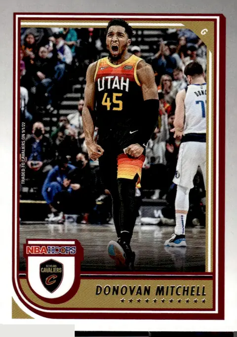 2022-23 NBA Hoops #215 Donovan Mitchell