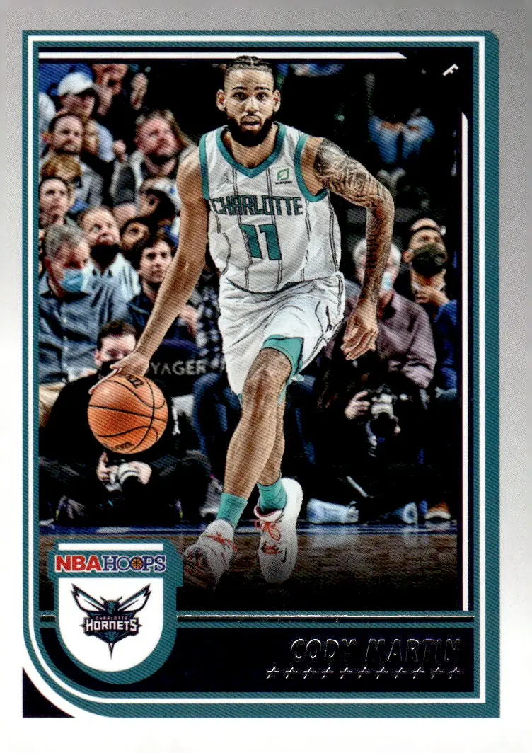 2022-23 NBA Hoops #94 Cody Martin (front)