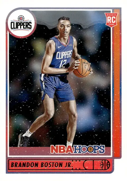 2021-22 NBA Hoops #233 Brandon Boston Jr.