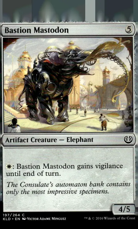 2016 Kaladesh (KLD) #197/264 Bastion Mastodon