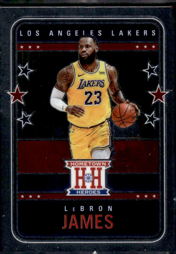 2020-21 Panini Chronicles Basketball #557 LeBron James (front)