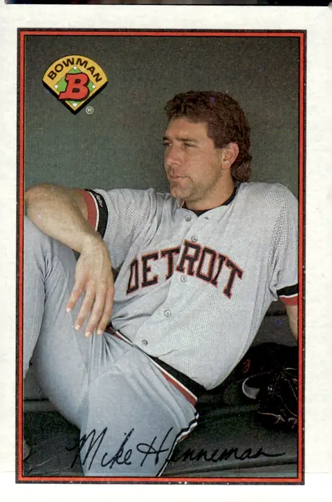 1989 Bowman #98 Mike Henneman