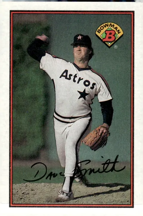 1989 Bowman #317 Dave Smith