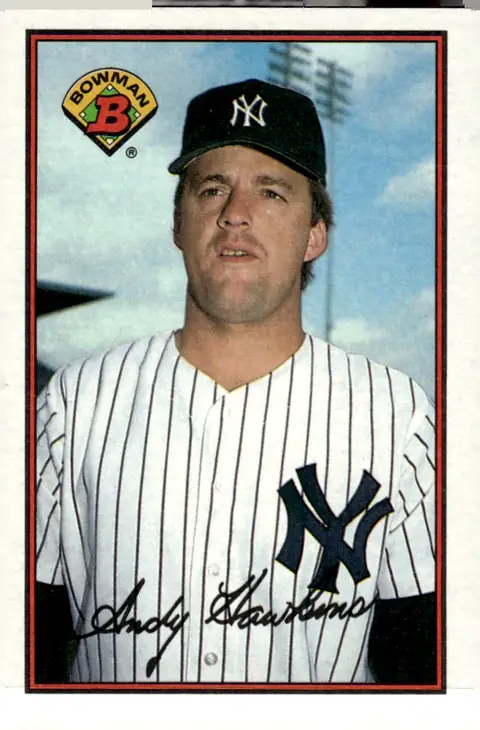 1989 Bowman #166 Andy Hawkins