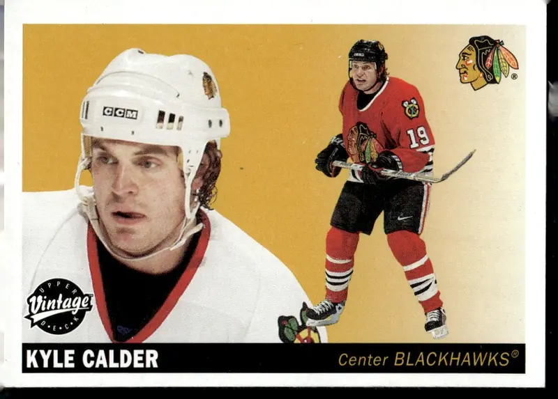 2002-03 Upper Deck Vintage #57 Kyle Calder (front)