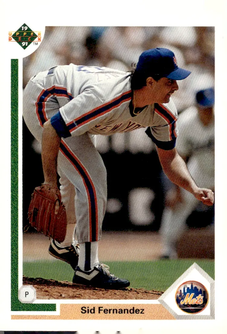 1991 Upper Deck #242 Sid Fernandez (front)