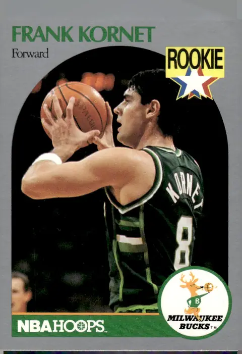 1990-91 NBA Hoops #176 Frank Kornet