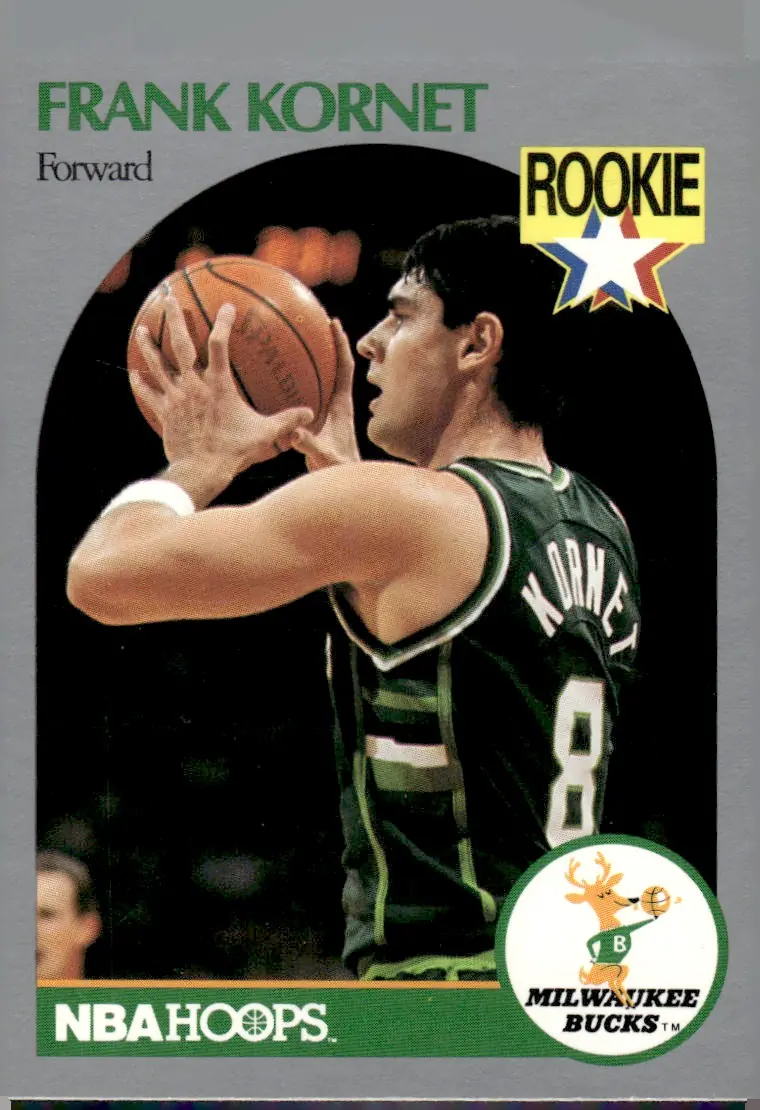 1990-91 NBA Hoops #176 Frank Kornet (front)