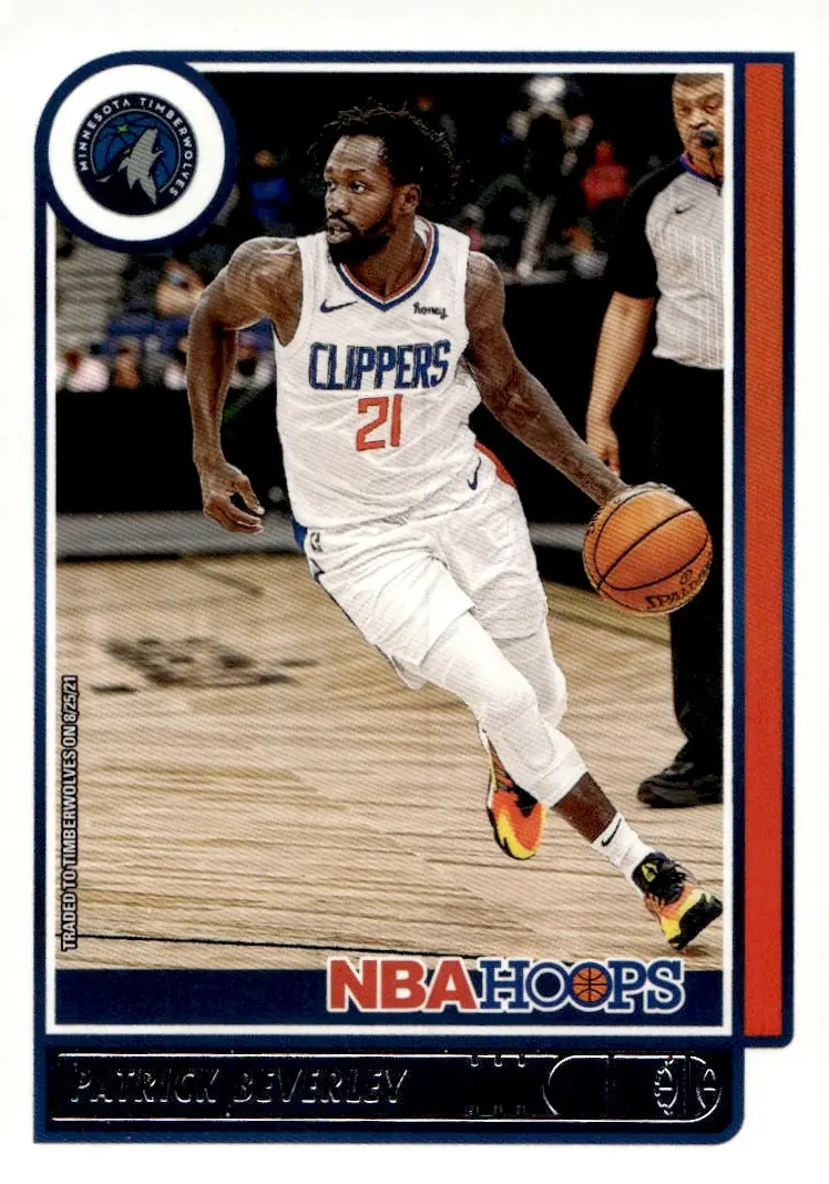 2021-22 NBA Hoops #126 Patrick Beverley (front)