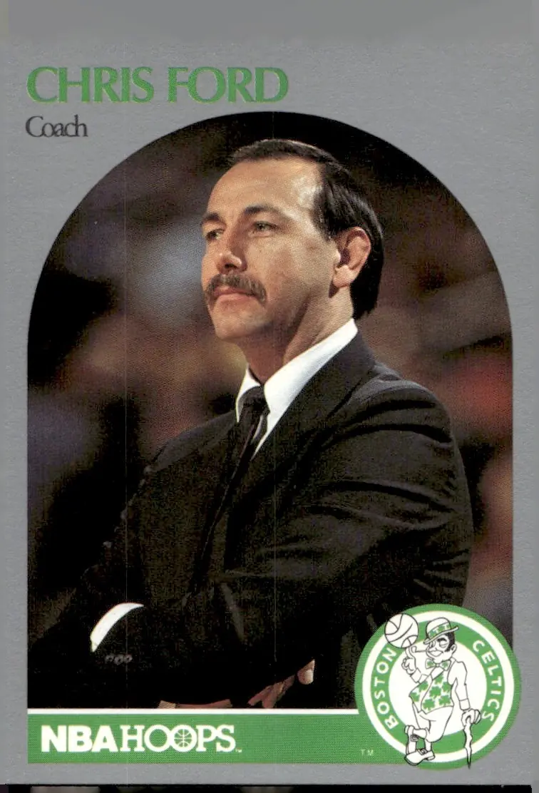 1990-91 NBA Hoops #306 Chris Ford (front)