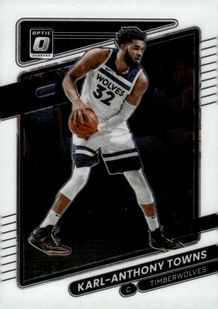 2021-22 Donruss Optic #87 Karl-Anthony Towns (front)