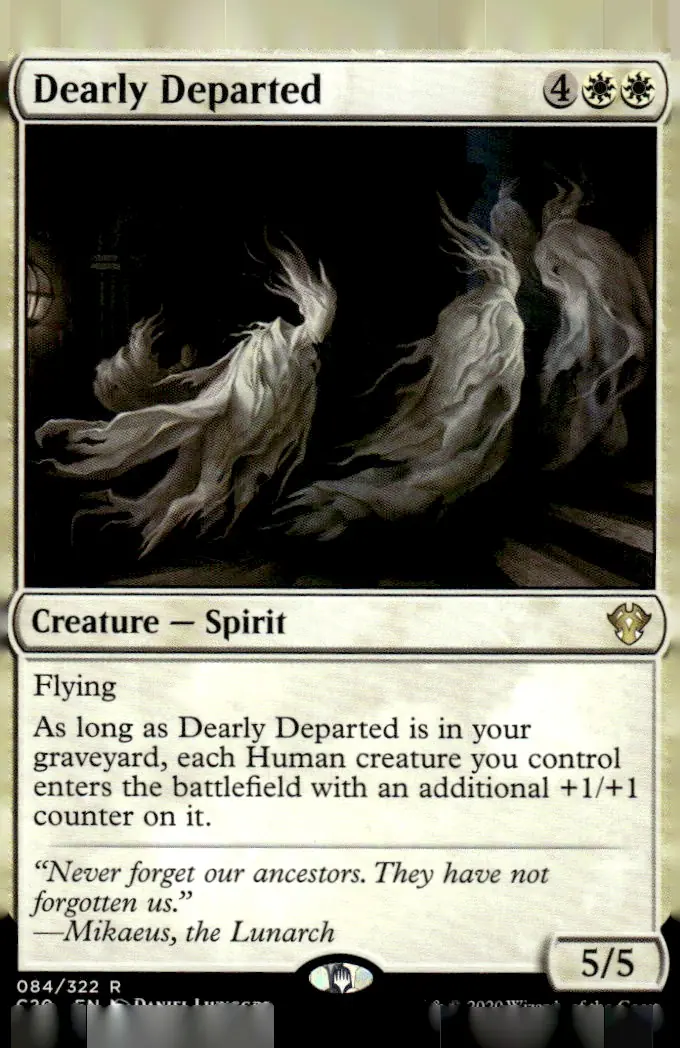 2020 Commander 2020 (C20) #084/322 Dearly Departed (front)