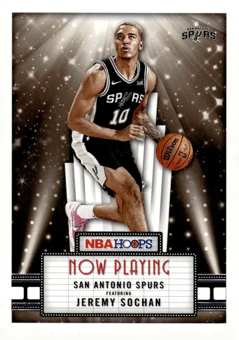 2022-23 NBA Hoops #9 Jeremy Sochan
