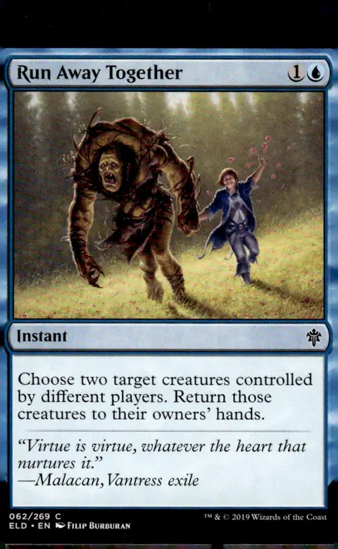 2019 Throne of Eldraine (ELD) #062/269 Run Away Together