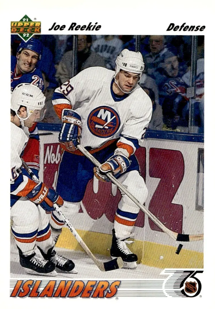 1991-92 Upper Deck #483 Joe Reekie (front)