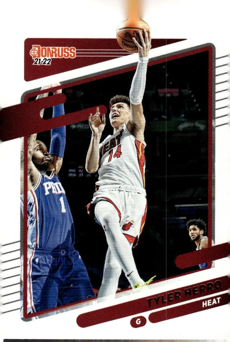 2021-22 Donruss #114 Tyler Herro (front)