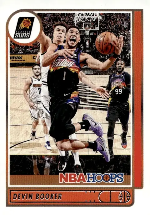2021-22 NBA Hoops #6 Devin Booker