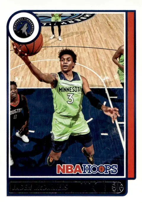2021-22 NBA Hoops #191 Jaden McDaniels