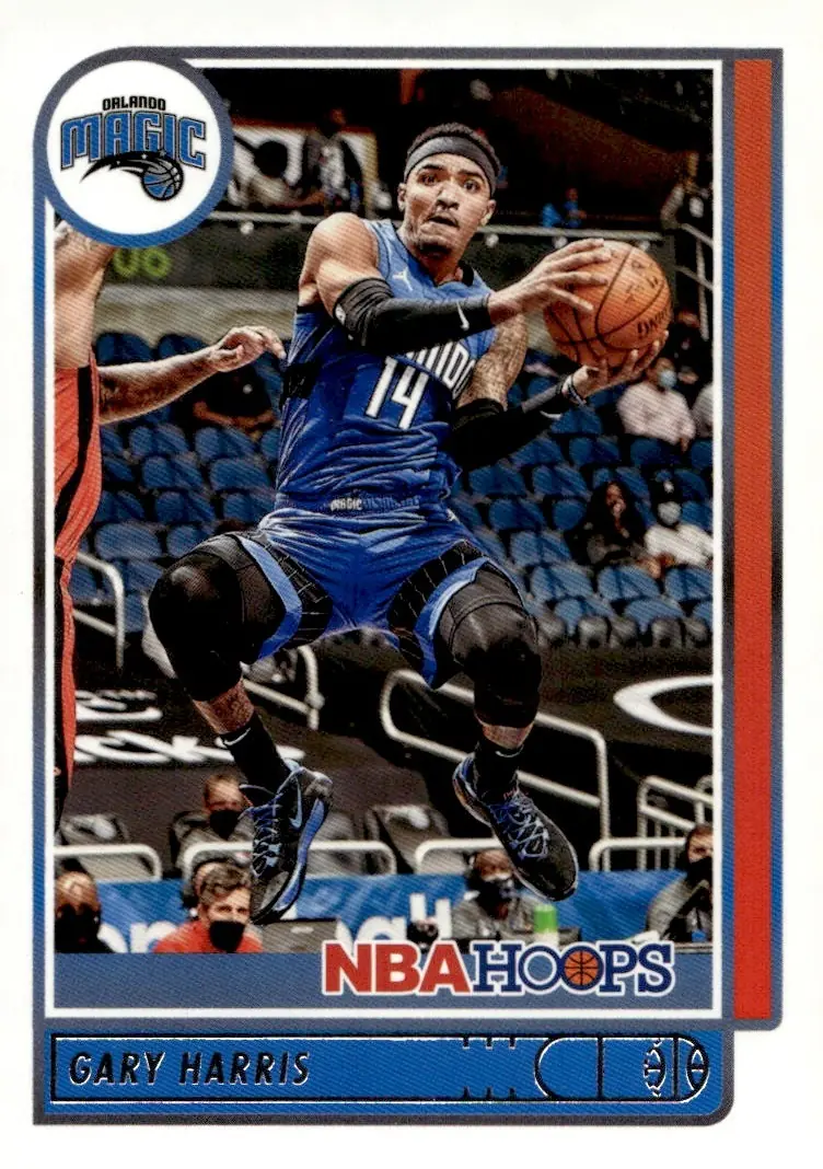 2021-22 NBA Hoops #52 Gary Harris (front)