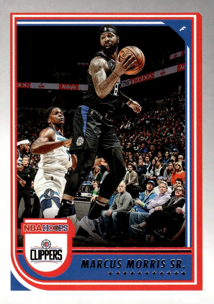 2022-23 NBA Hoops #180 Marcus Morris Sr. (front)