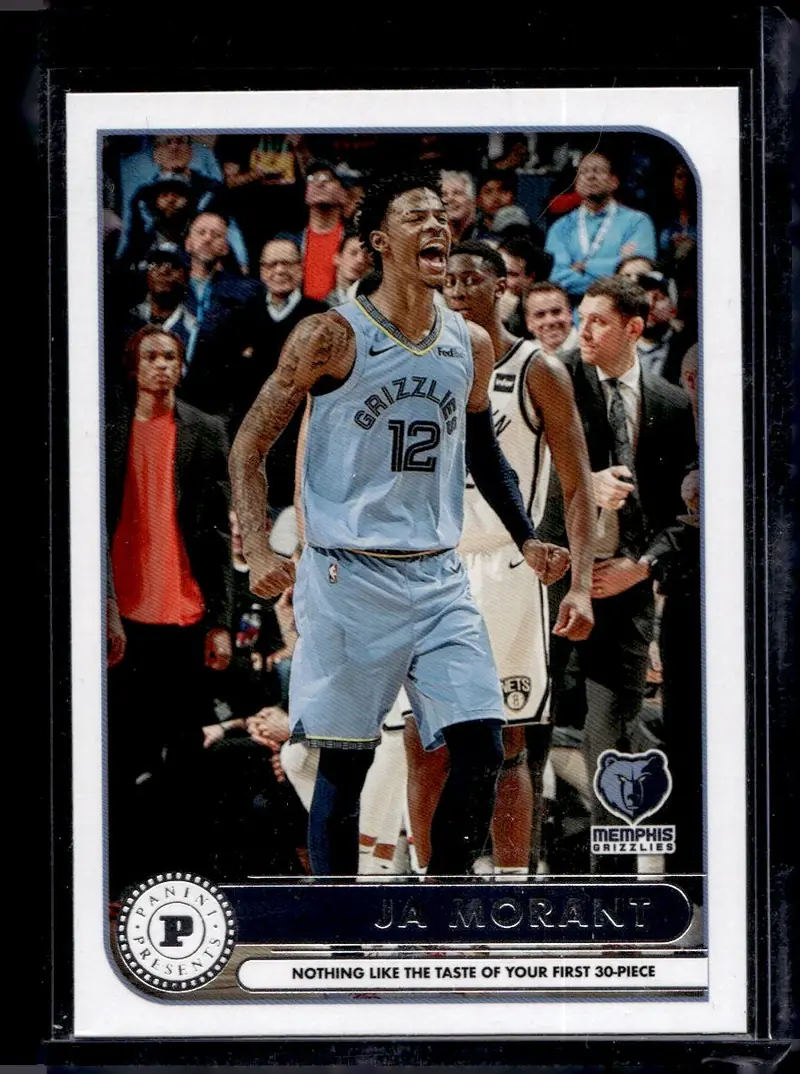 2022-23 NBA Hoops #3 Ja Morant (front)