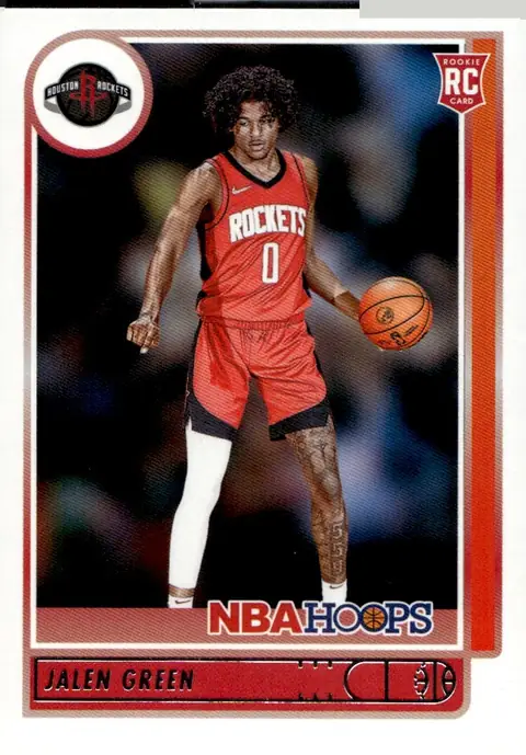2021-22 NBA Hoops #218 Jalen Green