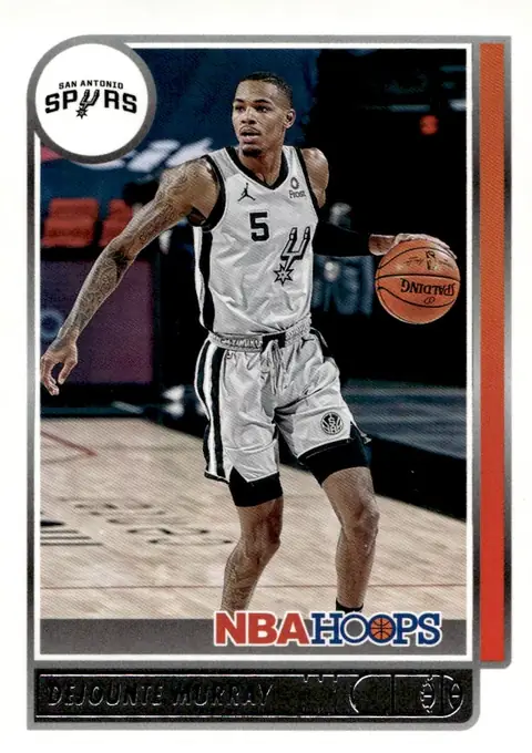 2021-22 NBA Hoops #14 Dejounte Murray
