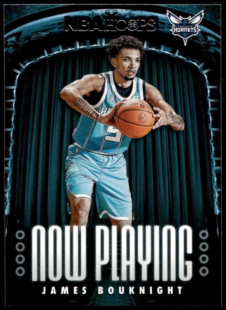2021-22 NBA Hoops #11 James Bouknight (front)
