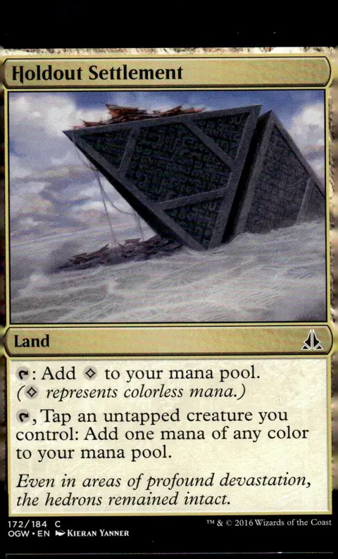 2016 Oath of the Gatewatch #172/184 Holdout Settlement