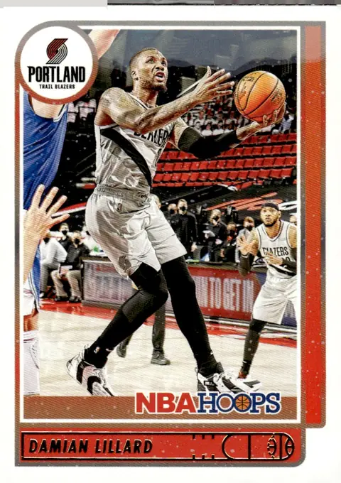 2021-22 NBA Hoops #61 Damian Lillard