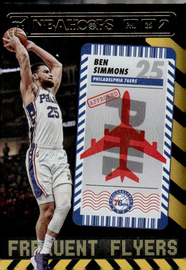 2021-22 NBA Hoops #5 Ben Simmons (front)