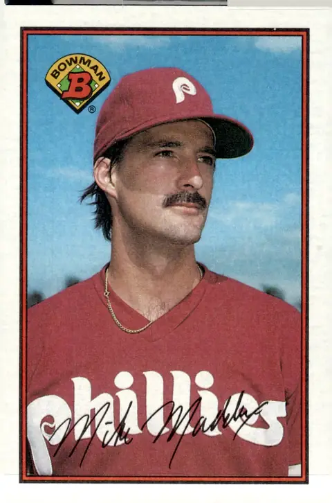 1989 Bowman #391 Mike Maddux