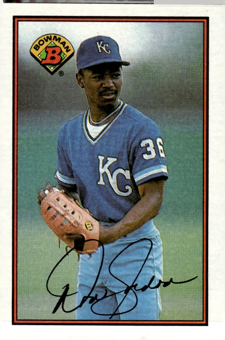 1989 Bowman #115 Tom Gordon (front)