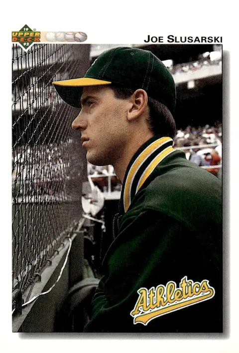 1992 Upper Deck Baseball #663 Joe Slusarski
