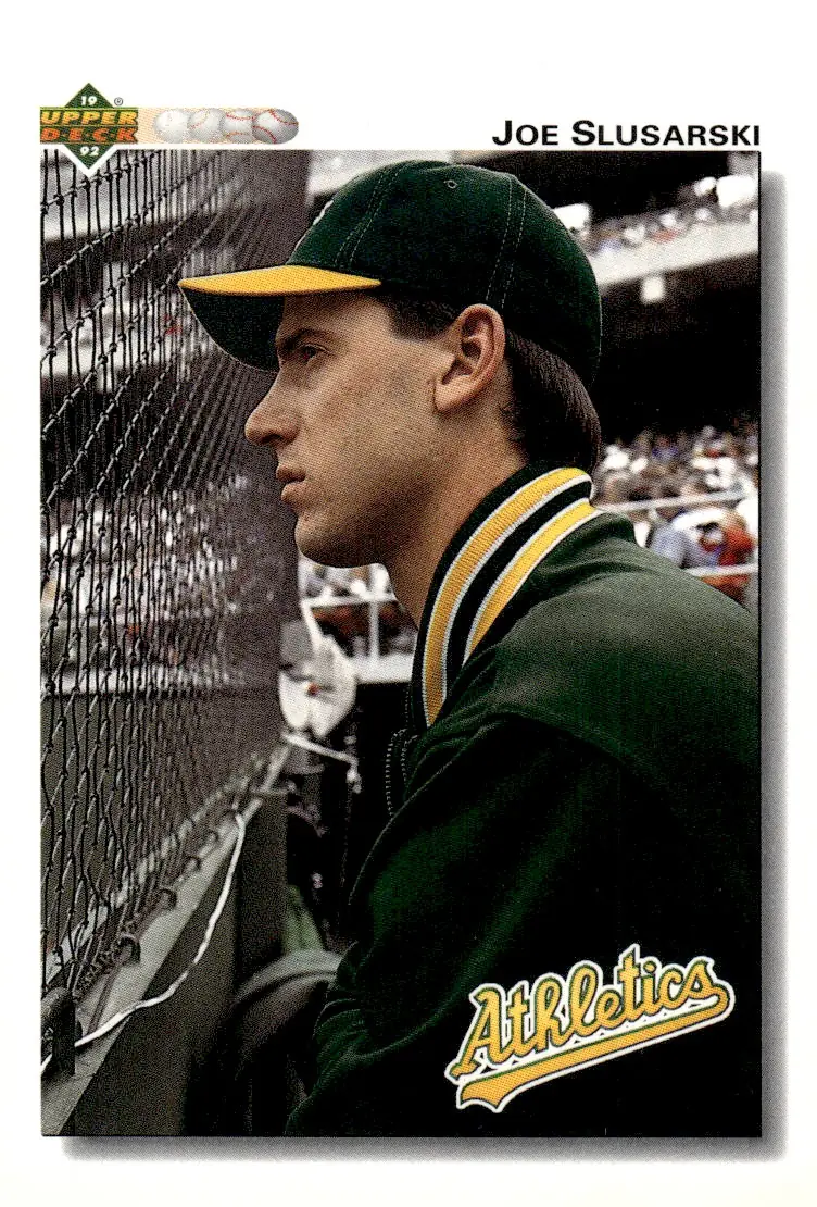 1992 Upper Deck Baseball #663 Joe Slusarski (front)